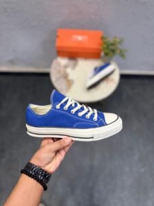Royal Blue Canvas Sneakers – Premium Everyday Lifestyle Shoes