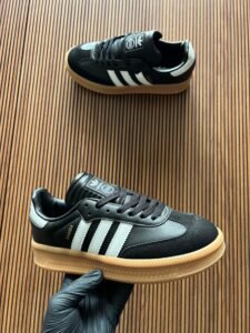 Samba Double Sole Full Leather Sneakers for Girls – Premium Lifestyle Edition (1)