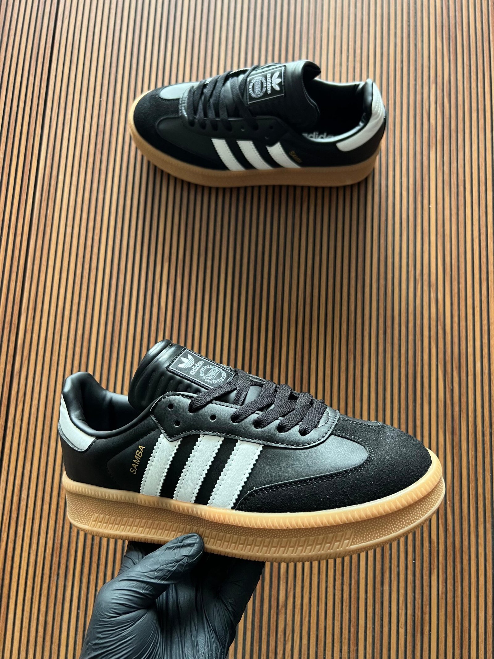 Samba Double Sole Full Leather Sneakers for Girls – Premium Lifestyle Edition (1) Samba Double Sole Full Leather Sneakers for Girls – Premium Lifestyle Edition (1)