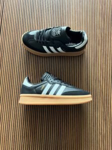 Samba Double Sole Full Leather Sneakers for Girls – Premium Lifestyle Edition (2)