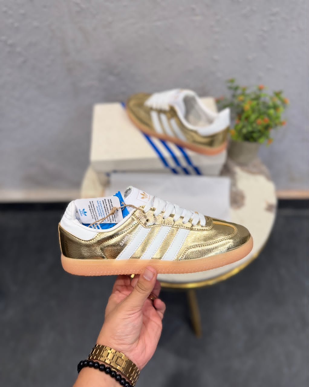 Samba Golden White Sneakers – Premium Lifestyle Edition (1)