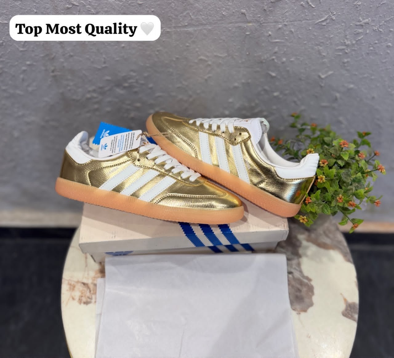 Samba Golden White Sneakers – Premium Lifestyle Edition (4)