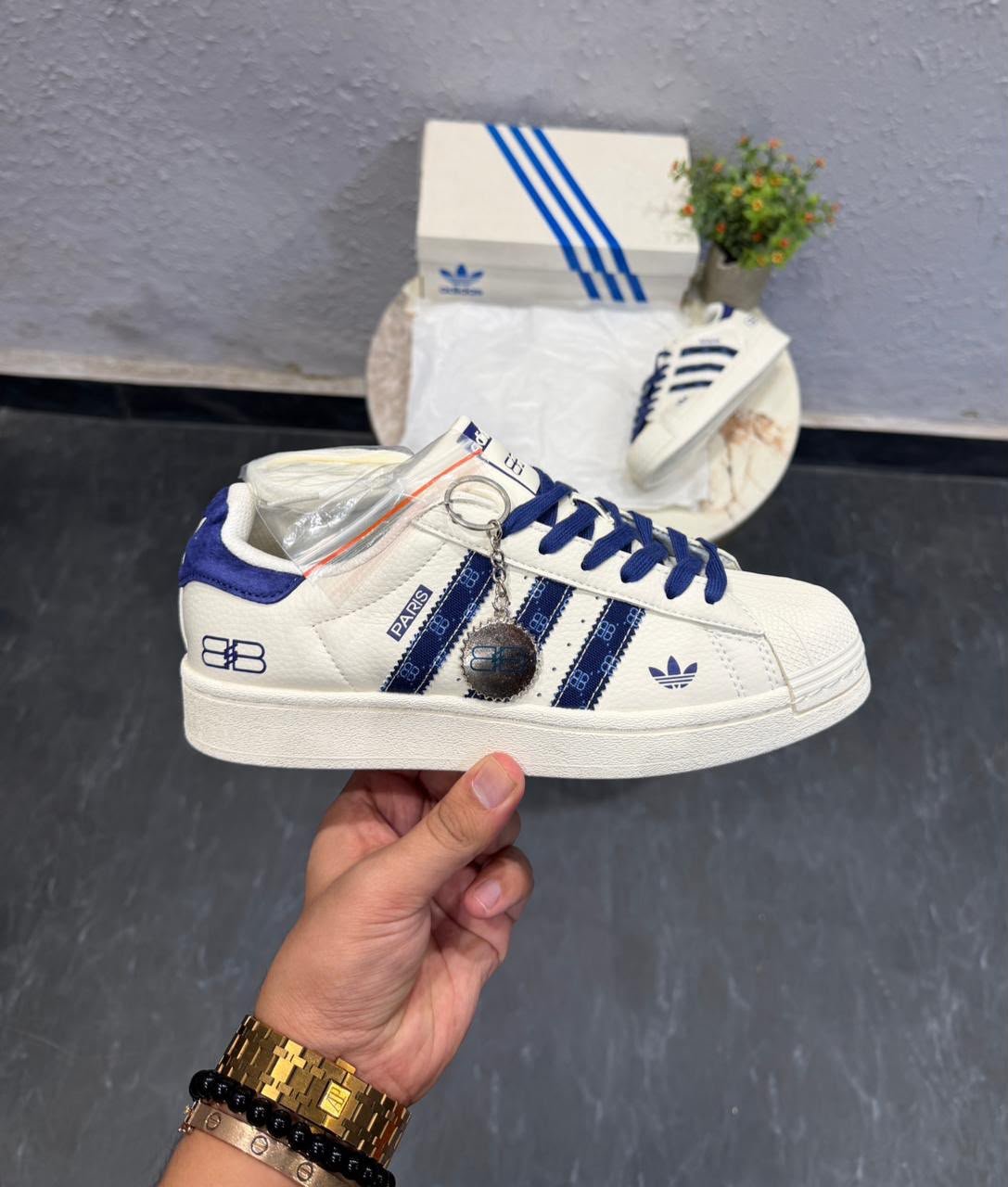Superstar X Keychain Leather Sneakers – Premium Streetwear Edition (2)