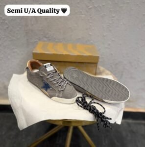 True Star Dark Grey Leather Sneakers – Premium Lifestyle Edition (3)