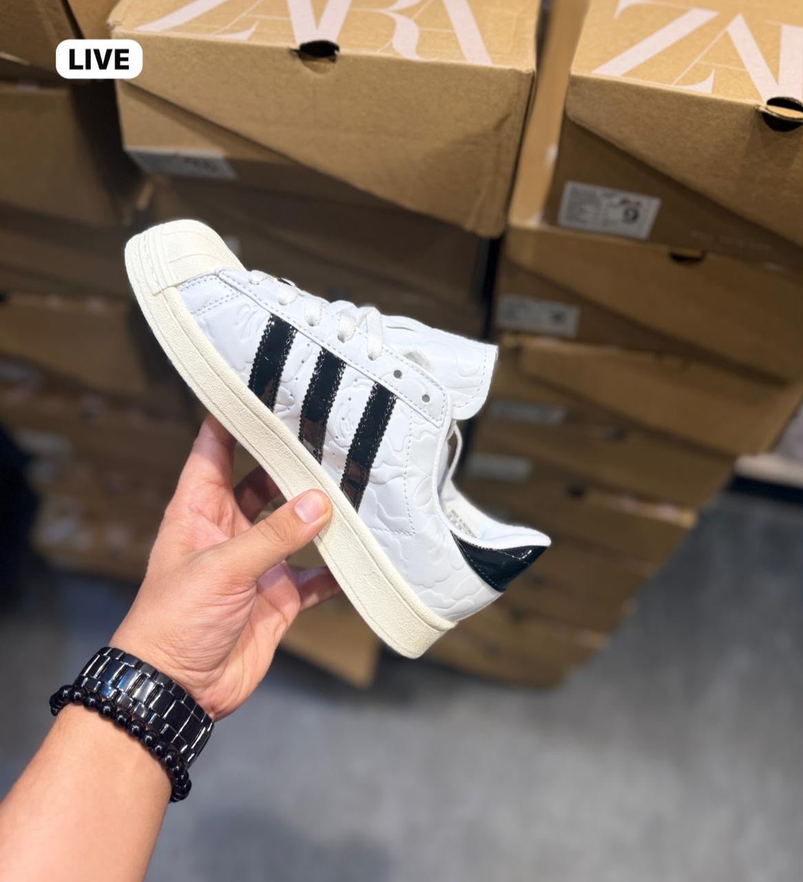 White Black Camo Lifestyle Sneakers – Premium Streetwear Edition