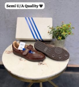 Women's Leather Mary Jane Sneakers – Premium Comfort & Vintage Style