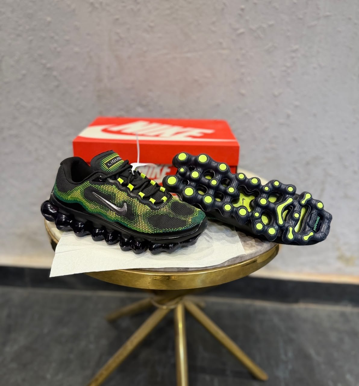 Air Liquid Max Poison Dart Frog & Triple Black Sneakers – Premium Lifestyle Edition