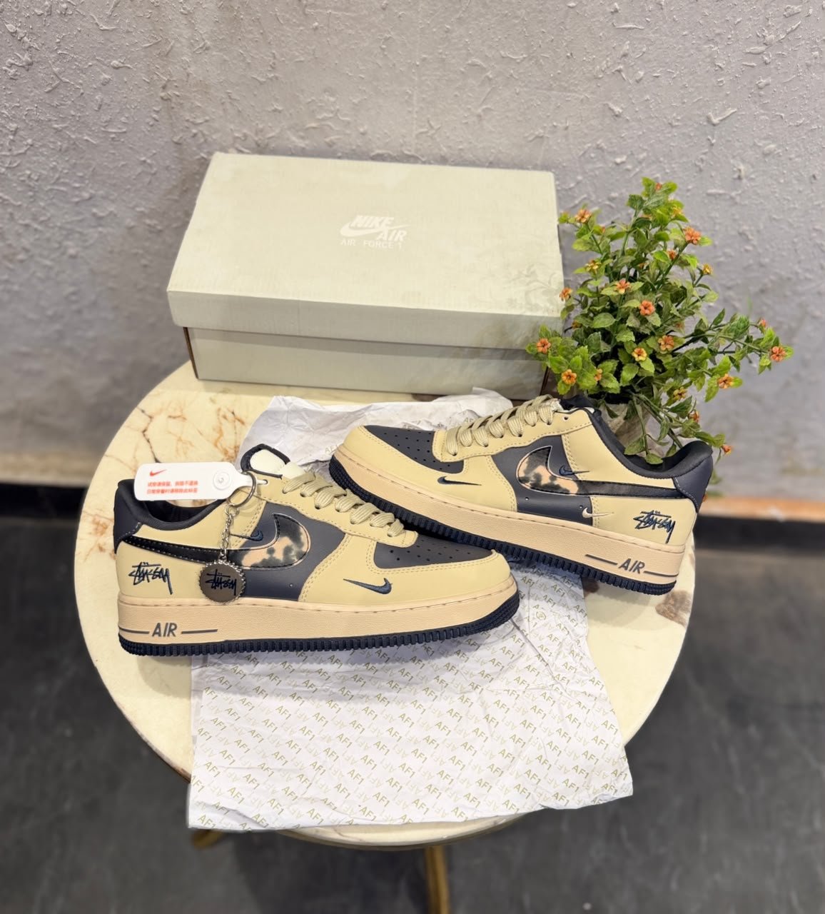 Airforce 07 x Stussy Sneakers – Premium Lifestyle Edition (4) Airforce 07 x Stussy Sneakers – Premium Lifestyle Edition
