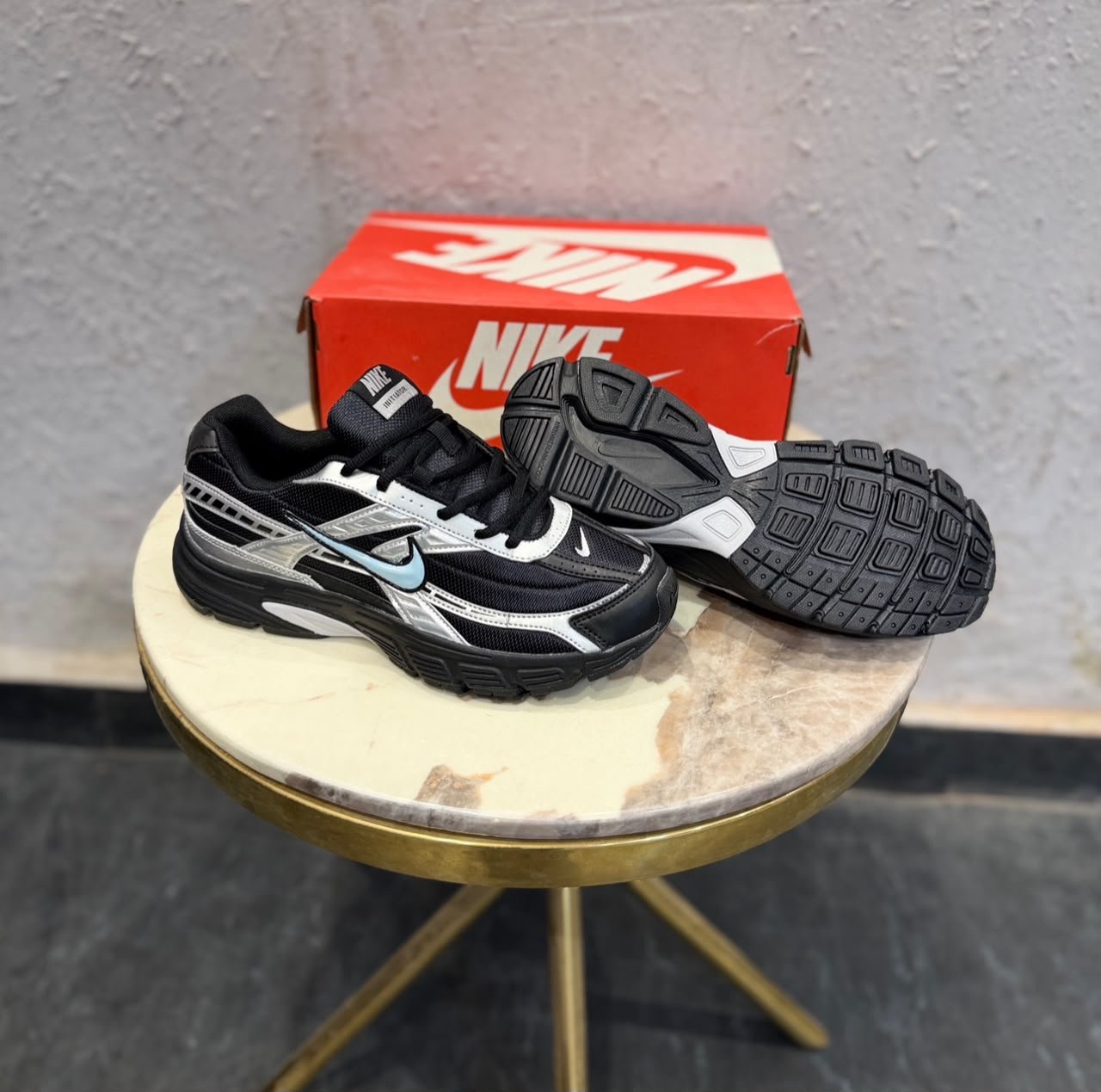 Airmax Initiator 2026 Black Metallic Sneakers – Premium Lifestyle Edition (2) Airmax Initiator 2026 Black Metallic Sneakers – Premium Lifestyle Edition