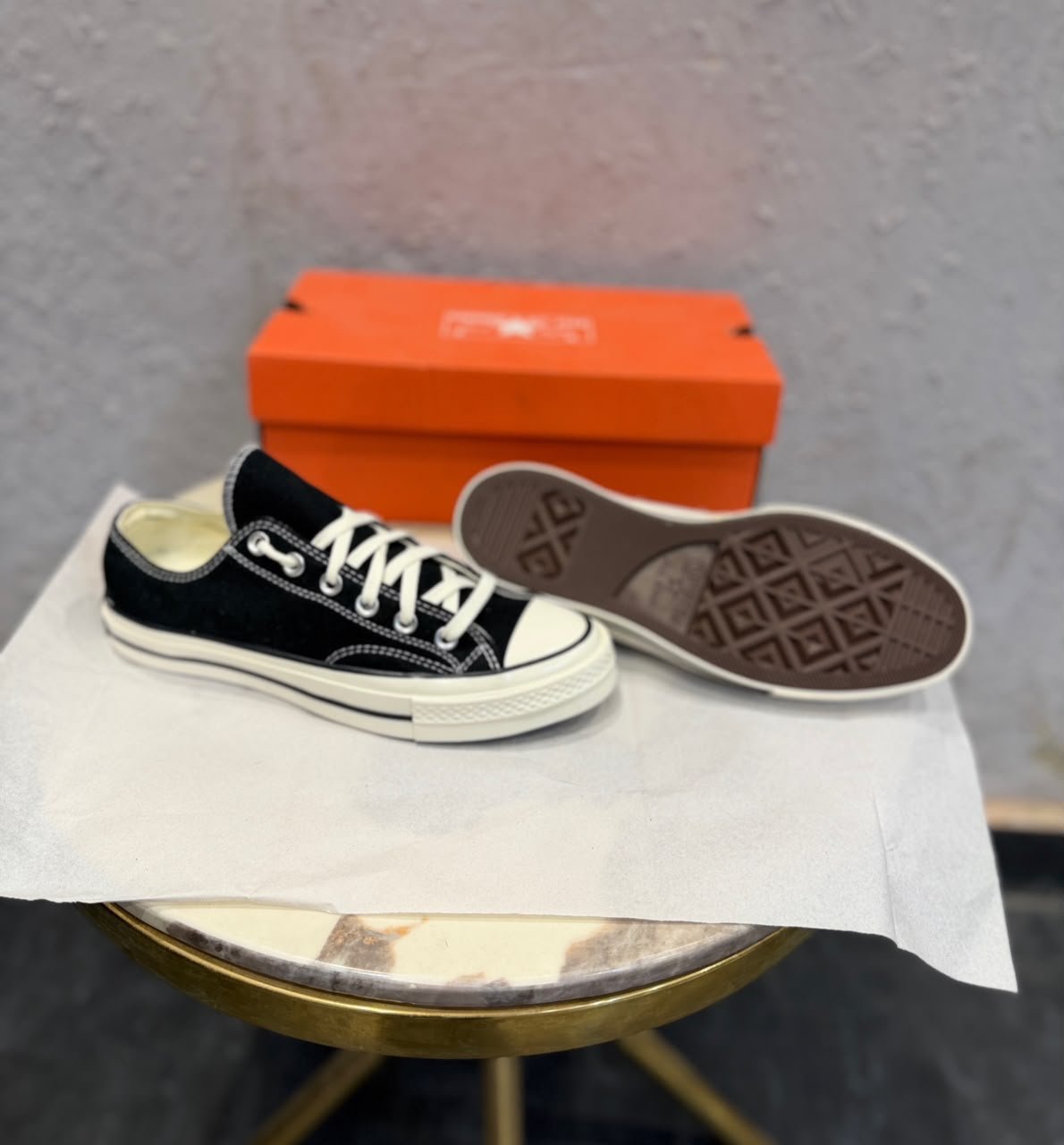 Chuck 70 Low Black White Sneakers – Premium Quality