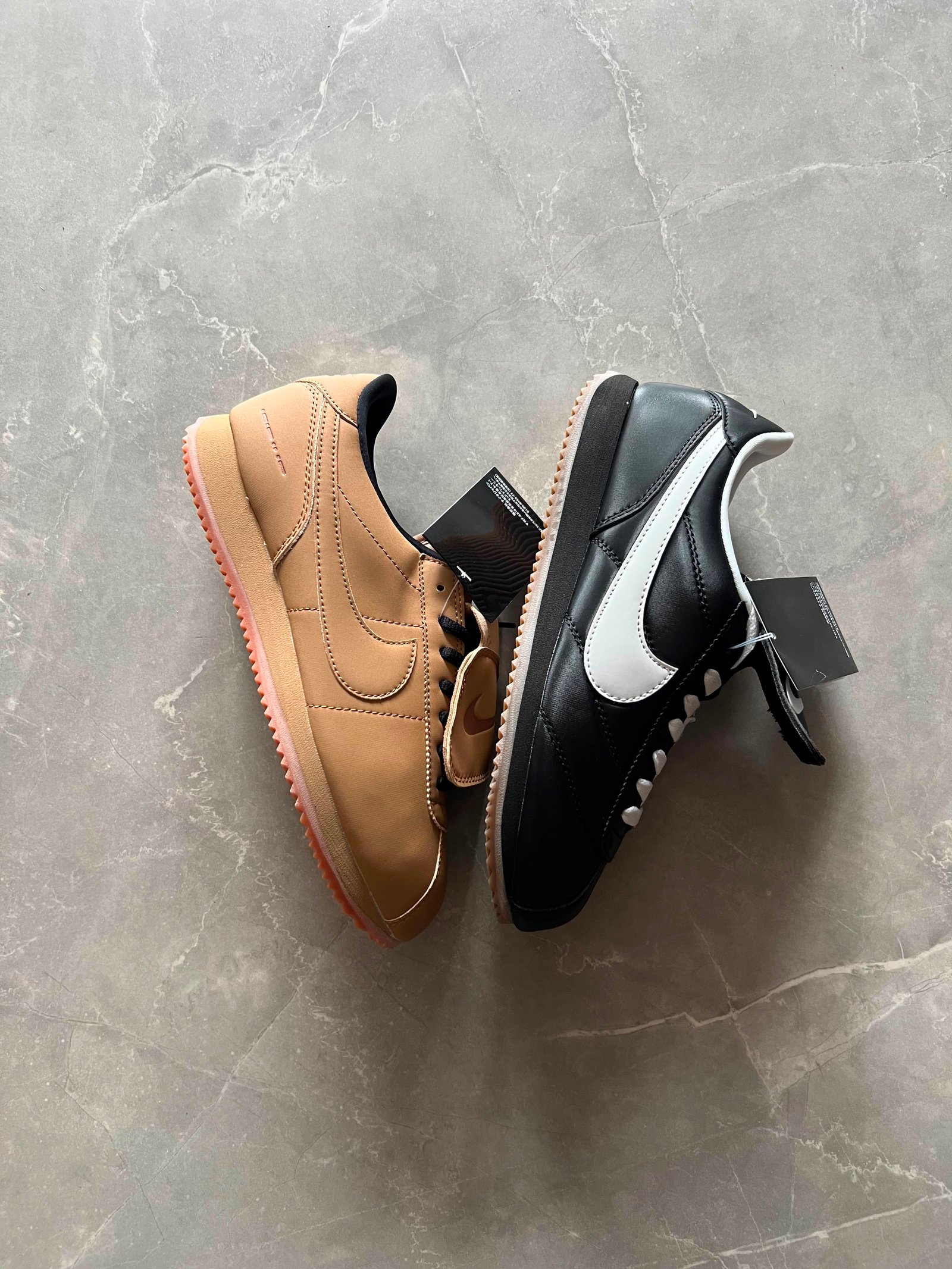 Cortez SE Premium Sneakers – Black & Brown