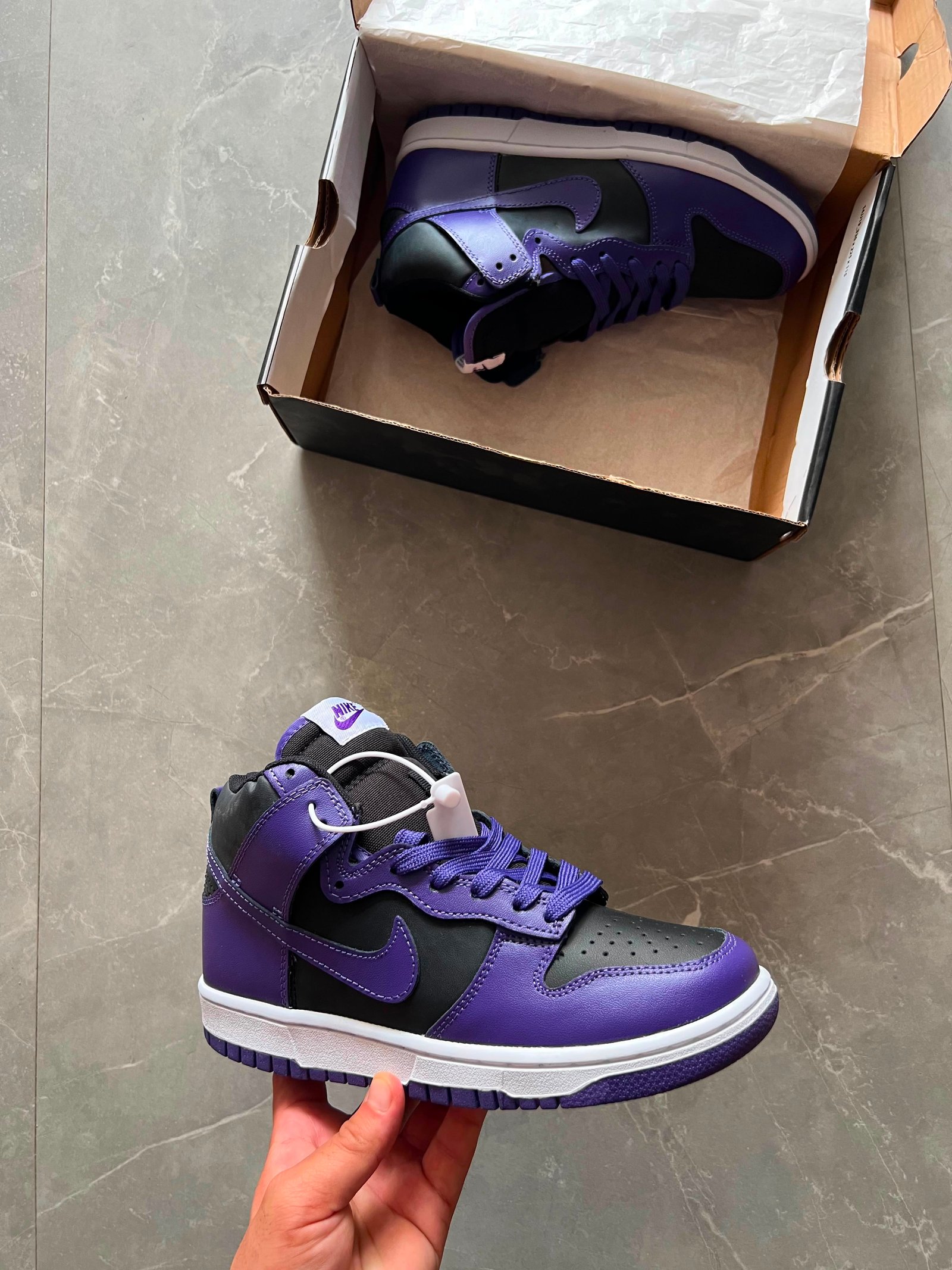 Dunk Hi Premium Quality Sneakers – 2 Colors