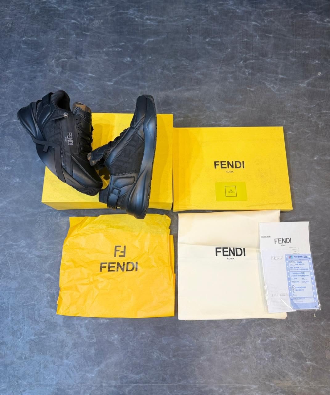 Flow-Rome Side Zip Luxury Trainers – Premium Quality