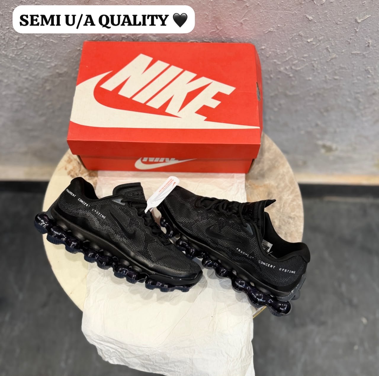 Liquid Max Poison Triple Black Sneakers – Premium Quality