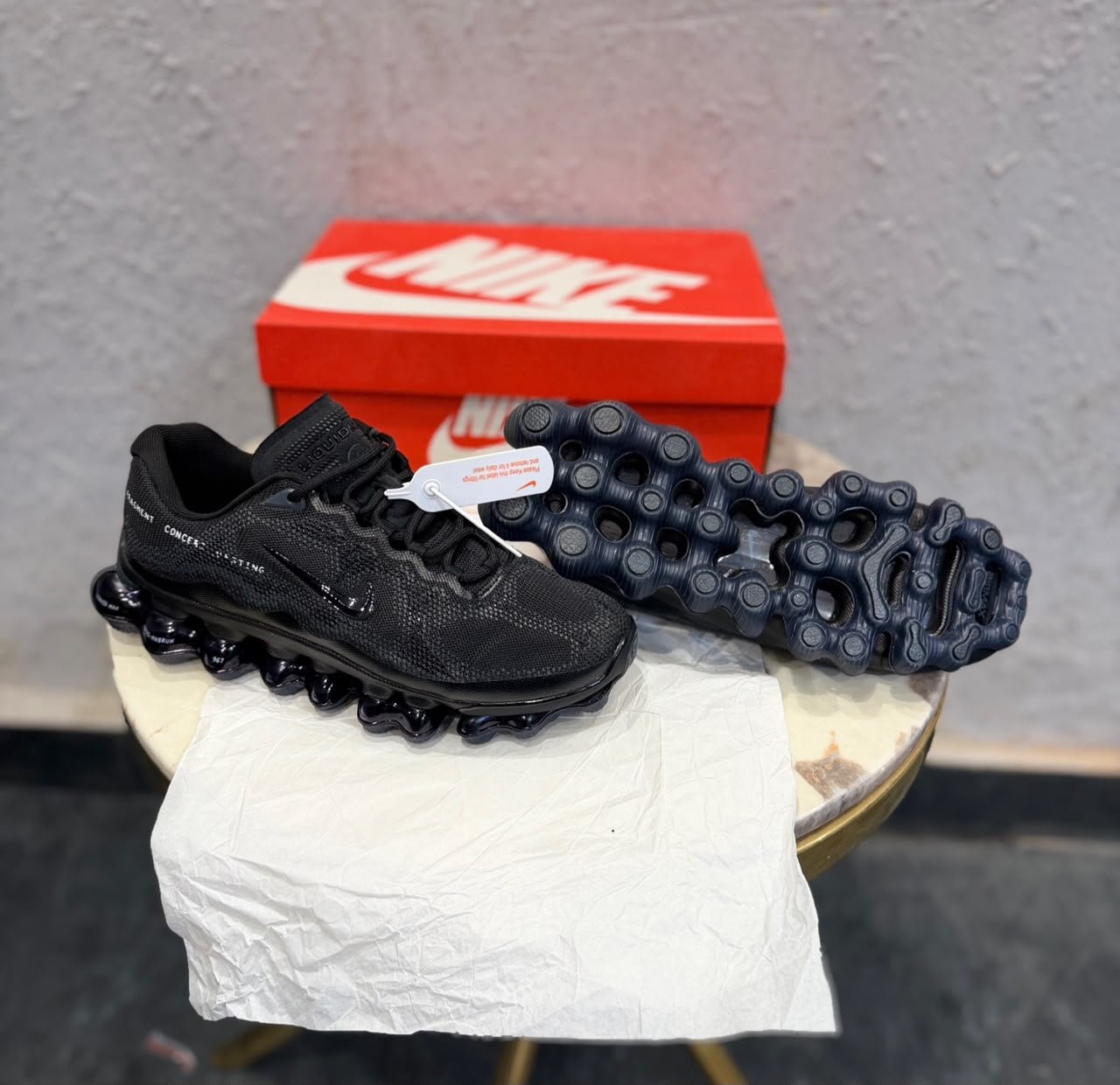 Liquid Max Poison Triple Black Sneakers – Premium Quality