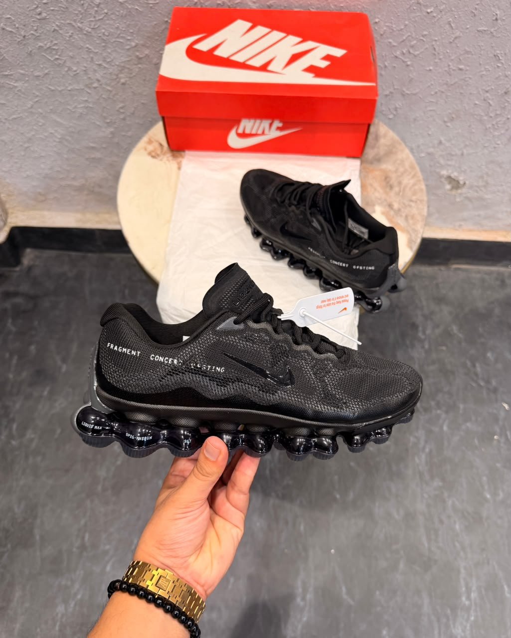 Liquid Max Poison Triple Black Sneakers – Premium Quality