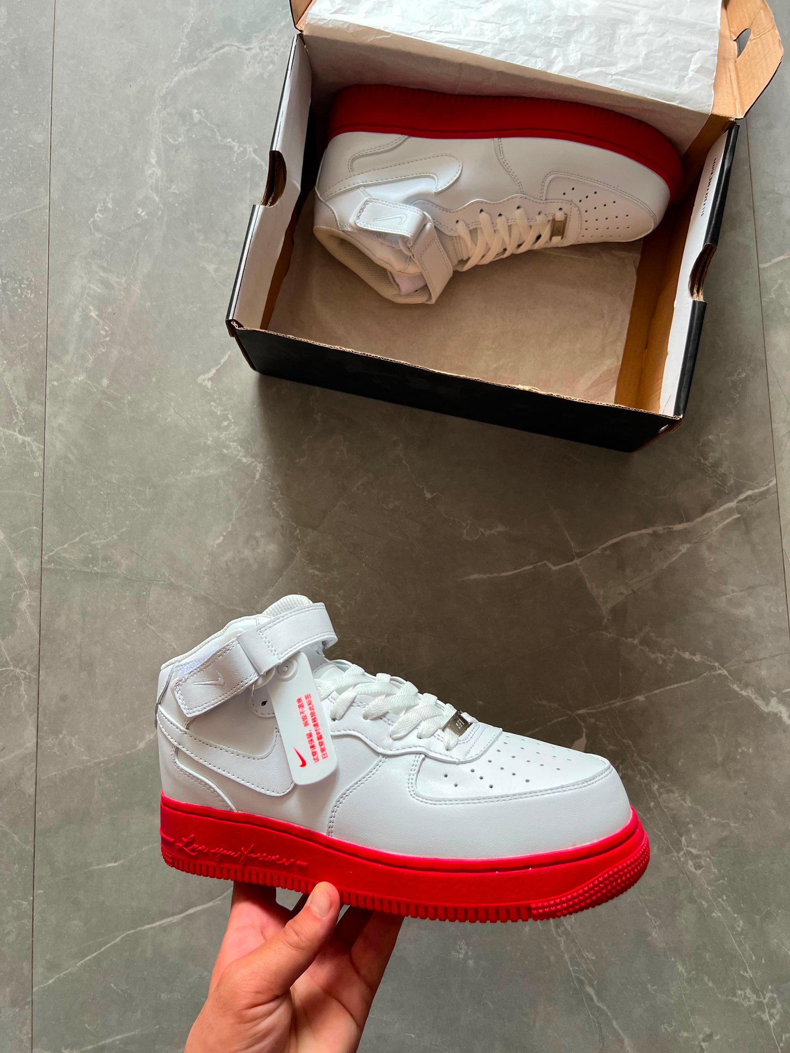 Love You Forever Mid Premium Quality Sneaker