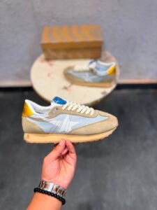 Marathon Grey Sky Blue Sneakers – Premium Quality
