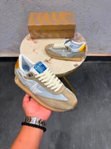 Marathon Grey Sky Blue Sneakers – Premium Quality