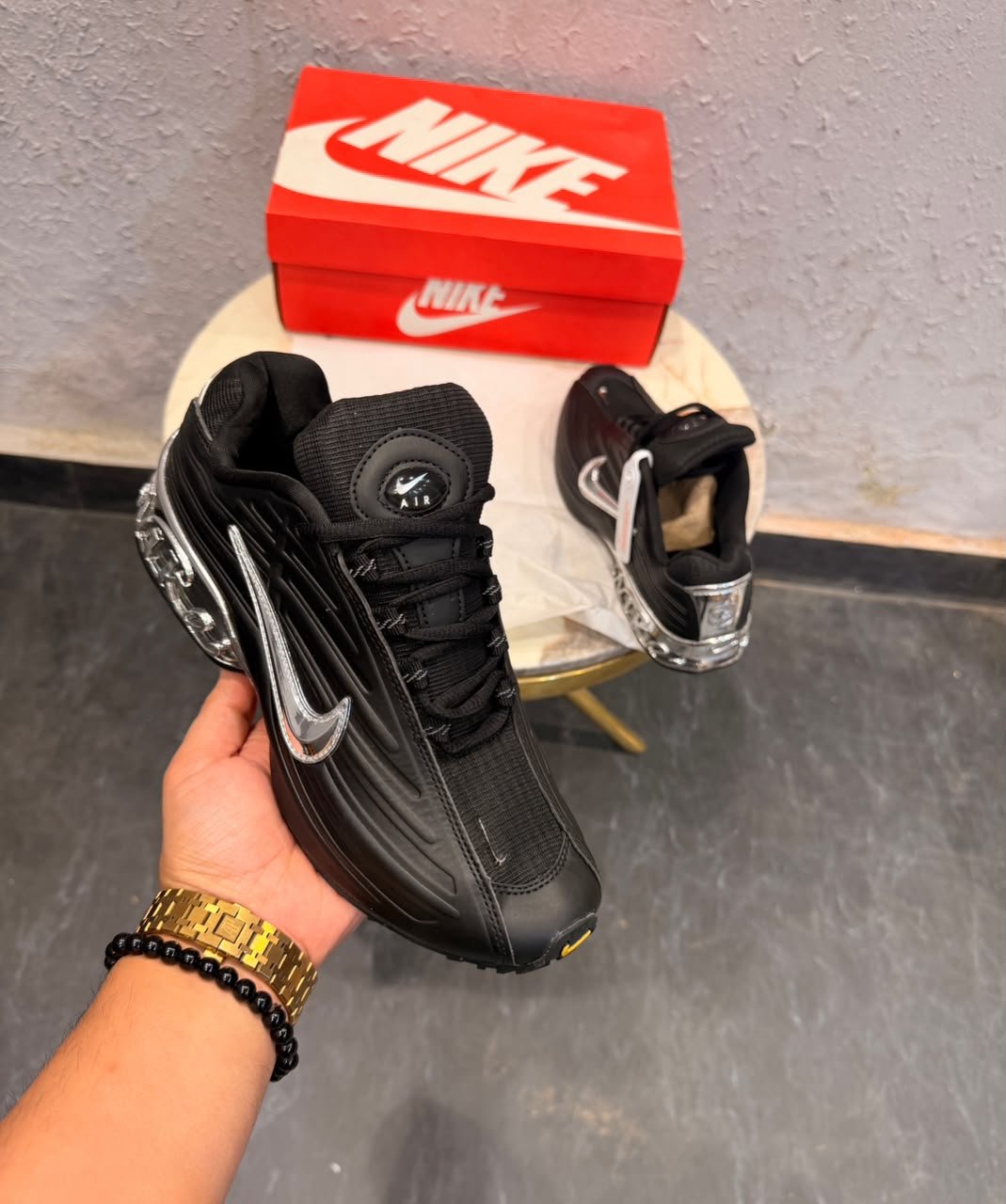 Nocta 2025 Black Silver Sneakers – Premium Lifestyle Edition (1) Nocta 2025 Black Silver Sneakers – Premium Lifestyle Edition