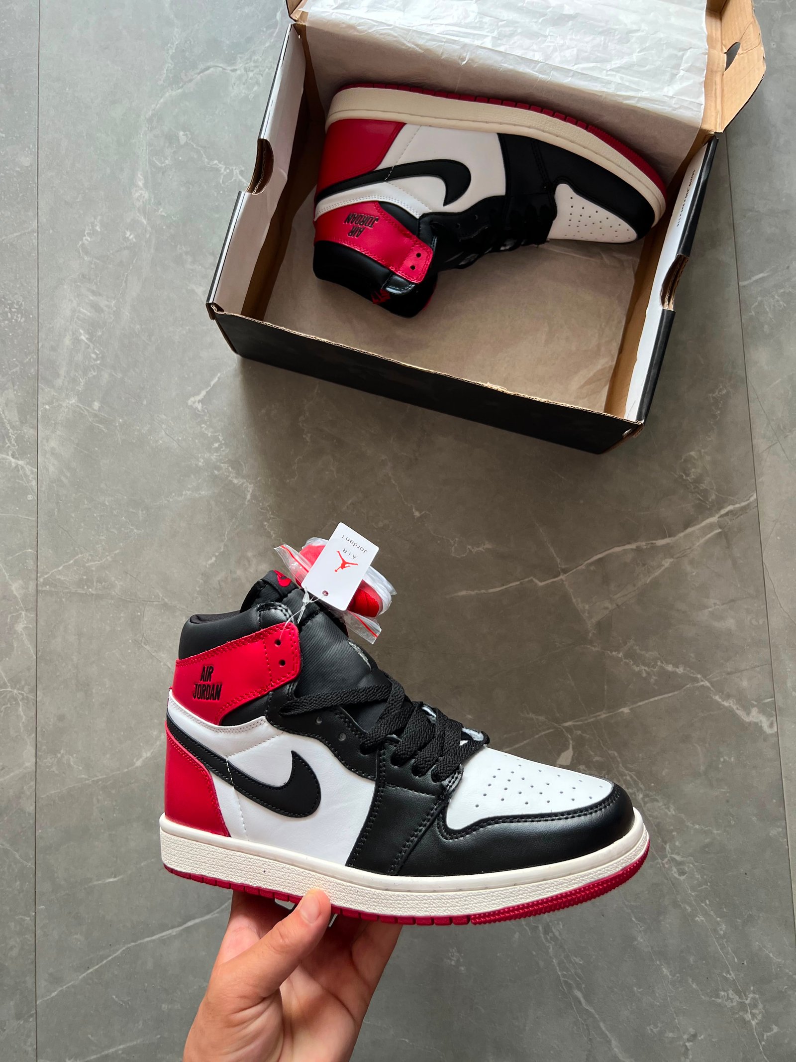 Retro 1 High Black Toe Reimagined Sneakers – Premium Lifestyle Edition