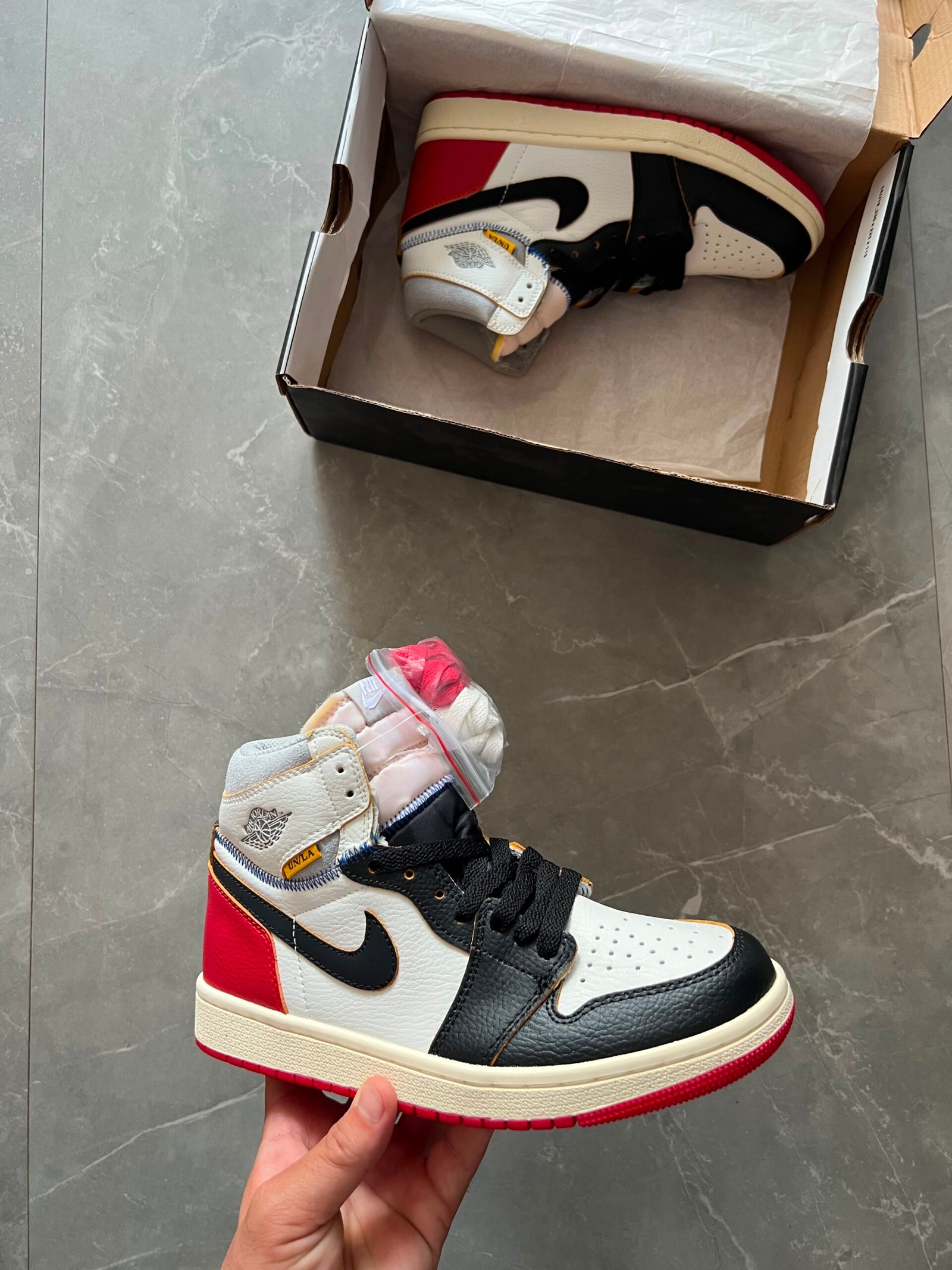 Retro 1 High Black Toe Union Sneakers – Premium Lifestyle Edition