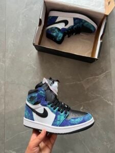 Retro 1 High Tie Dye Sneakers – Premium Lifestyle Edition