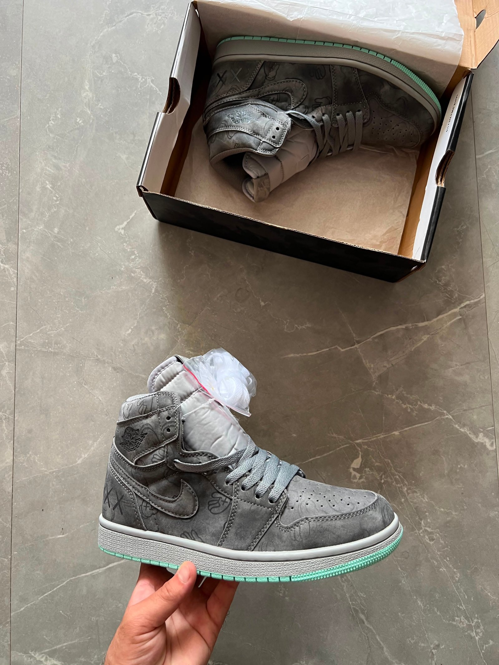 Retro 1 Kaws Inspired Sneakers – Premium Lifestyle Edition