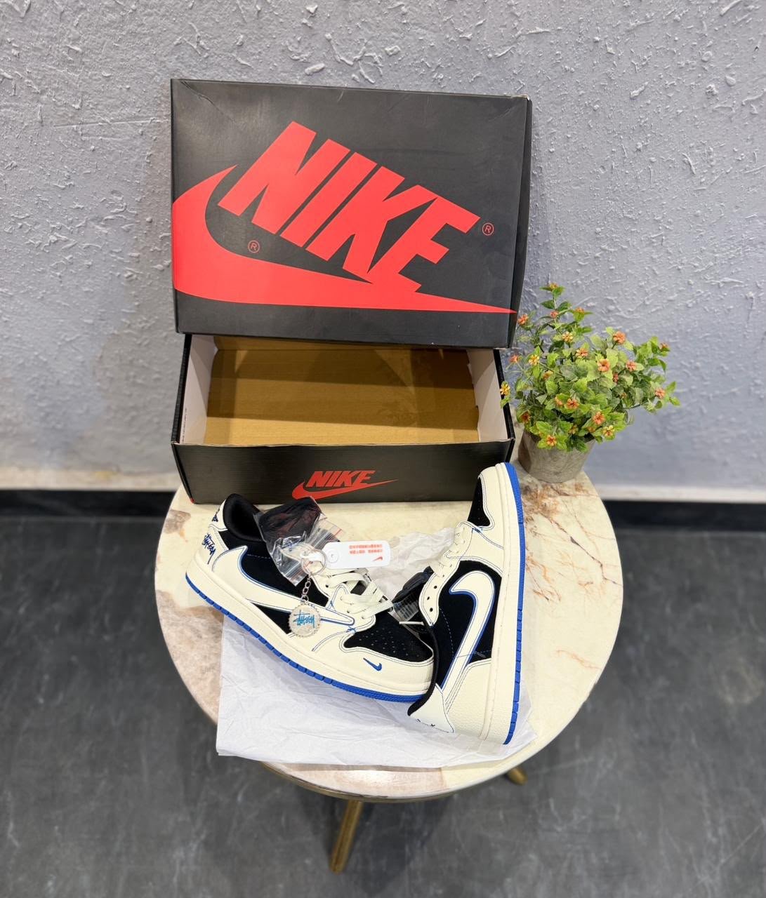 Retro 1 Low Travis X Stussy Sneakers – Premium Quality