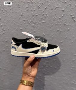 Retro 1 Low Travis X Stussy Sneakers – Premium Quality