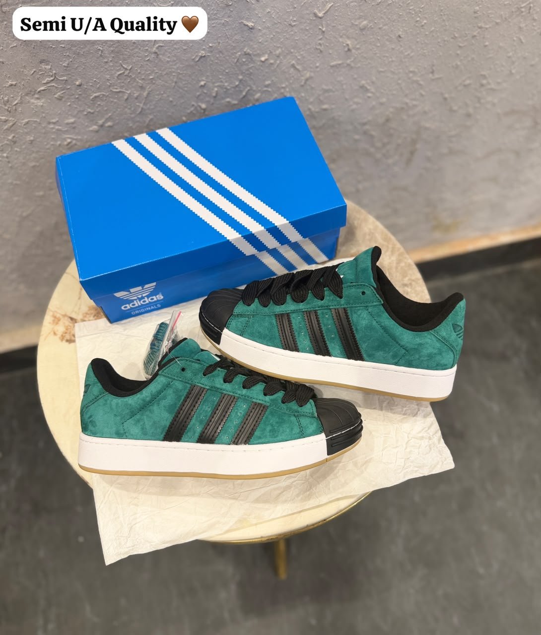 Superstar 2nd Generation Dark Green Sneakers – Premium Quality