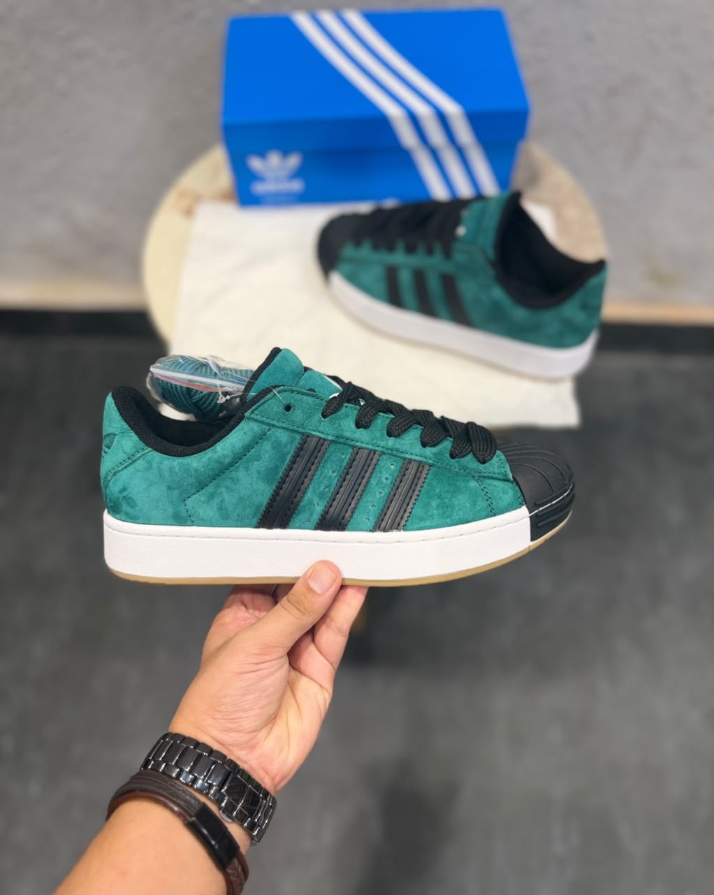 Superstar 2nd Generation Dark Green Sneakers – Premium Quality