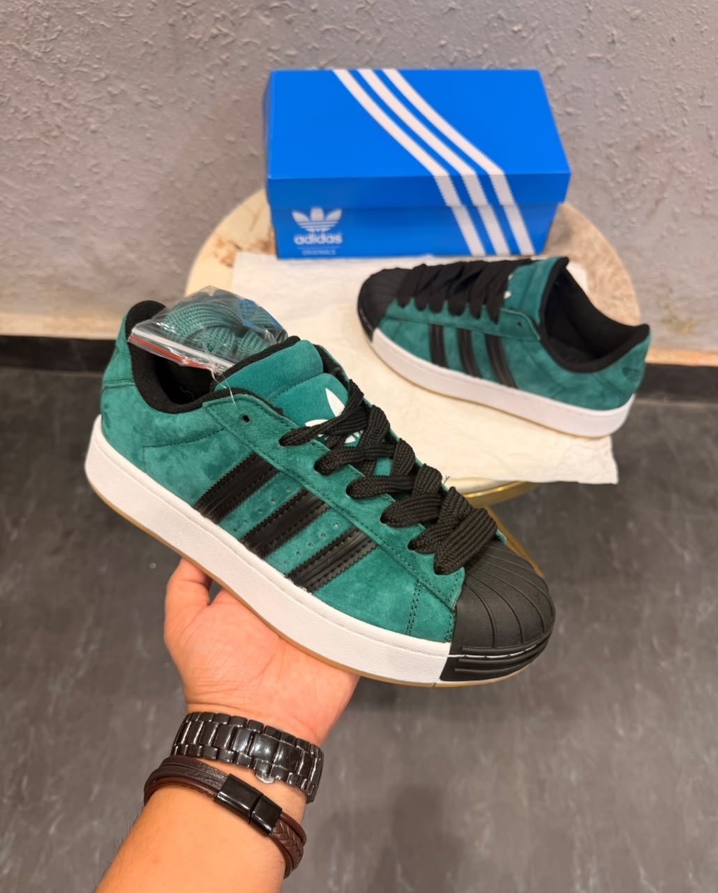 Superstar 2nd Generation Dark Green Sneakers – Premium Quality