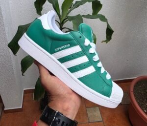 Superstar Dark Green Sneakers – Premium Lifestyle Edition
