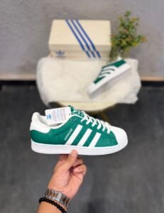 Superstar Dark Green Sneakers – Premium Lifestyle Edition