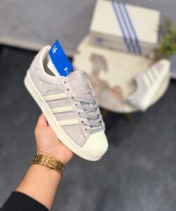 Superstar Grey Suede Reign Champ Sneakers – Premium Lifestyle Edition