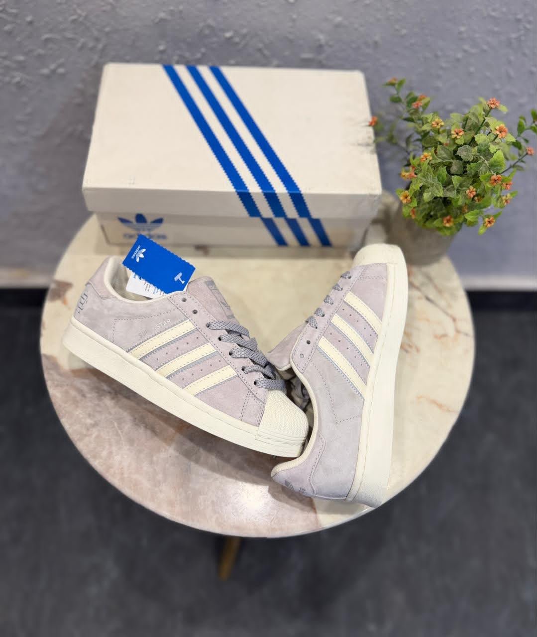 Superstar Grey Suede Reign Champ Sneakers – Premium Lifestyle Edition