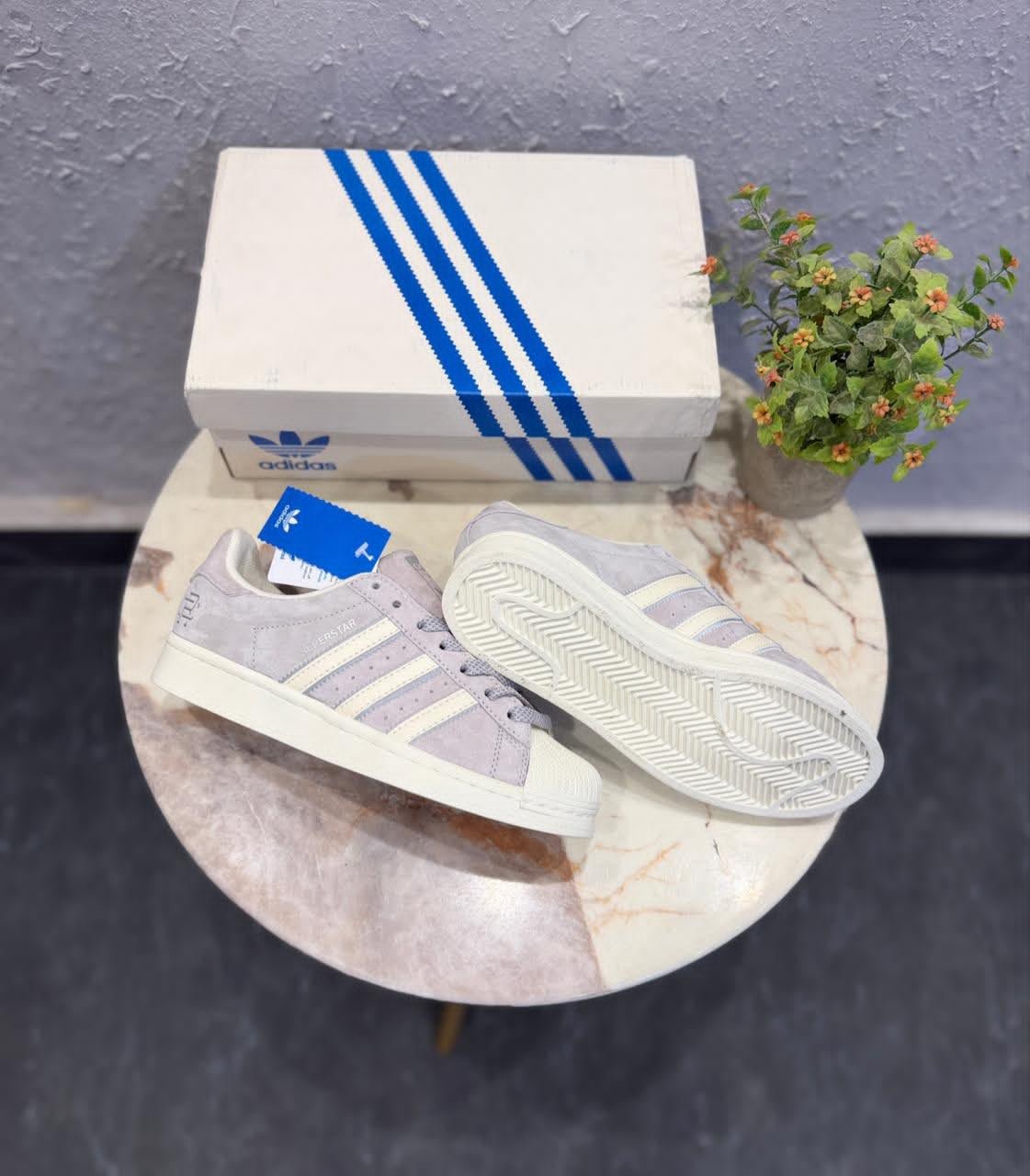 Superstar Grey Suede Reign Champ Sneakers – Premium Lifestyle Edition