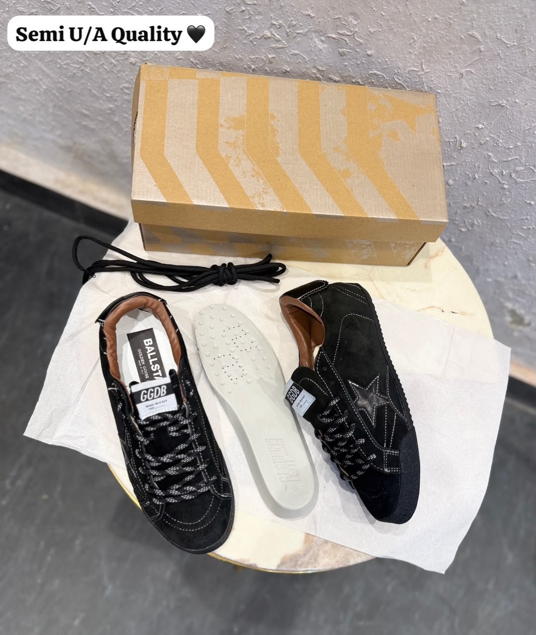 True Star Triple Black Sneakers – Premium Lifestyle Edition