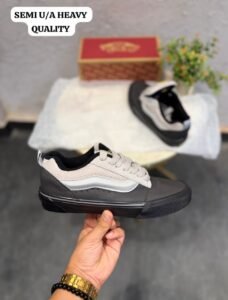 Vans Old Skool KNU Grey Black Sneakers – Premium Lifestyle Edition