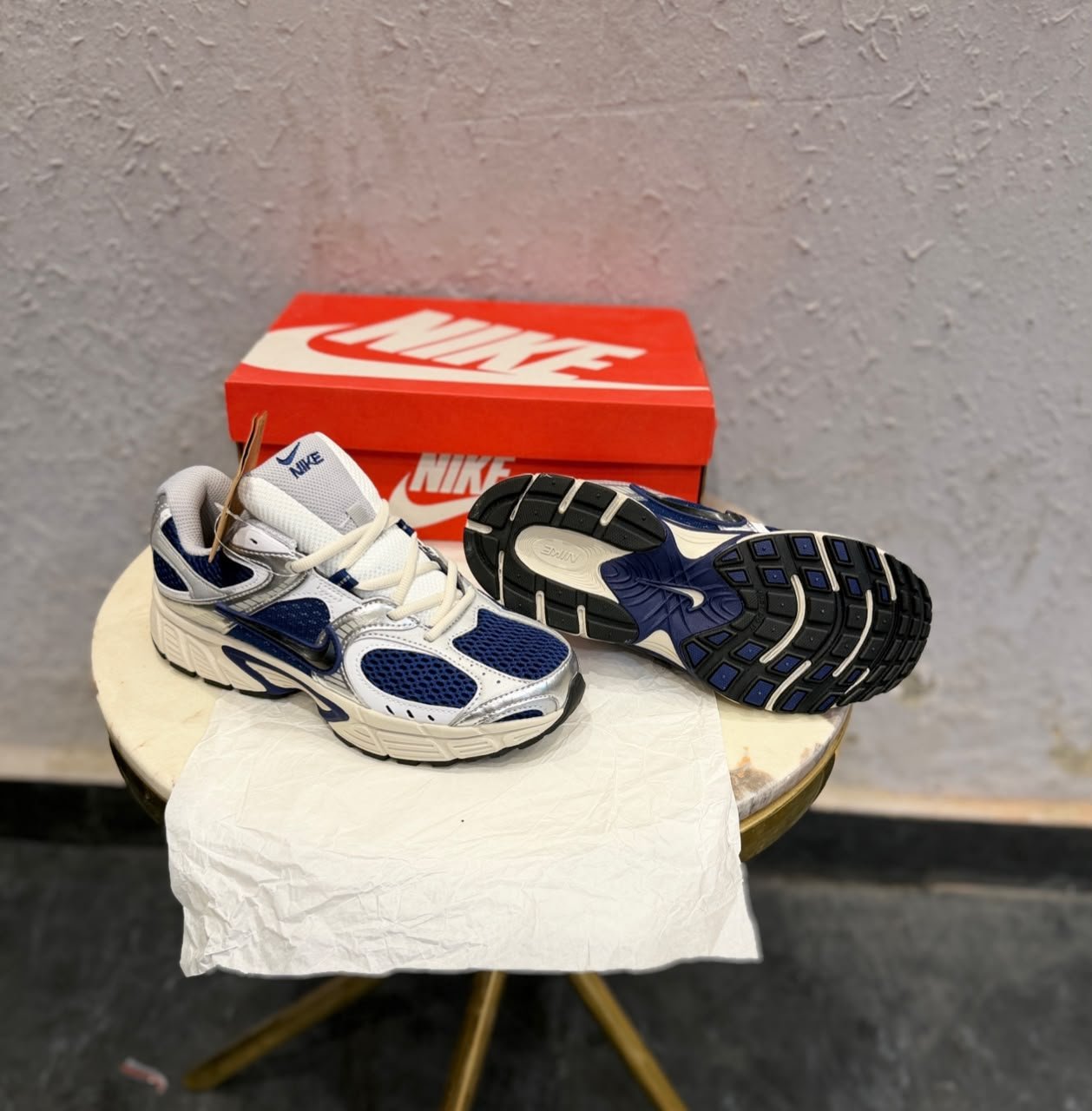 Vomero 5 RNR Blue Grey Sneakers – Premium Quality (2) Vomero 5 RNR Blue Grey Sneakers – Premium Quality