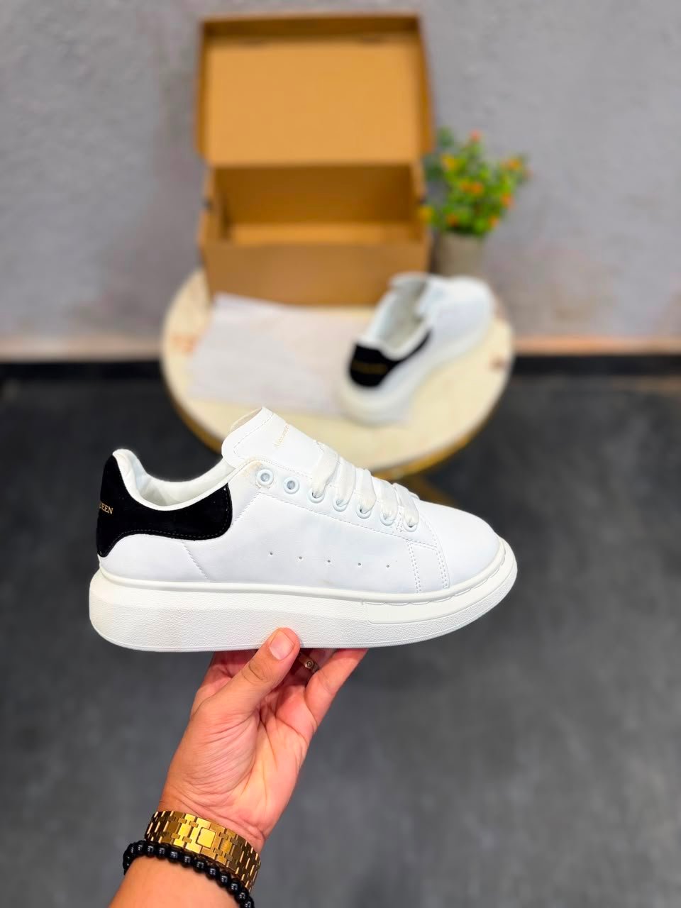 White Luxury Sneakers – Premium Lifestyle Edition