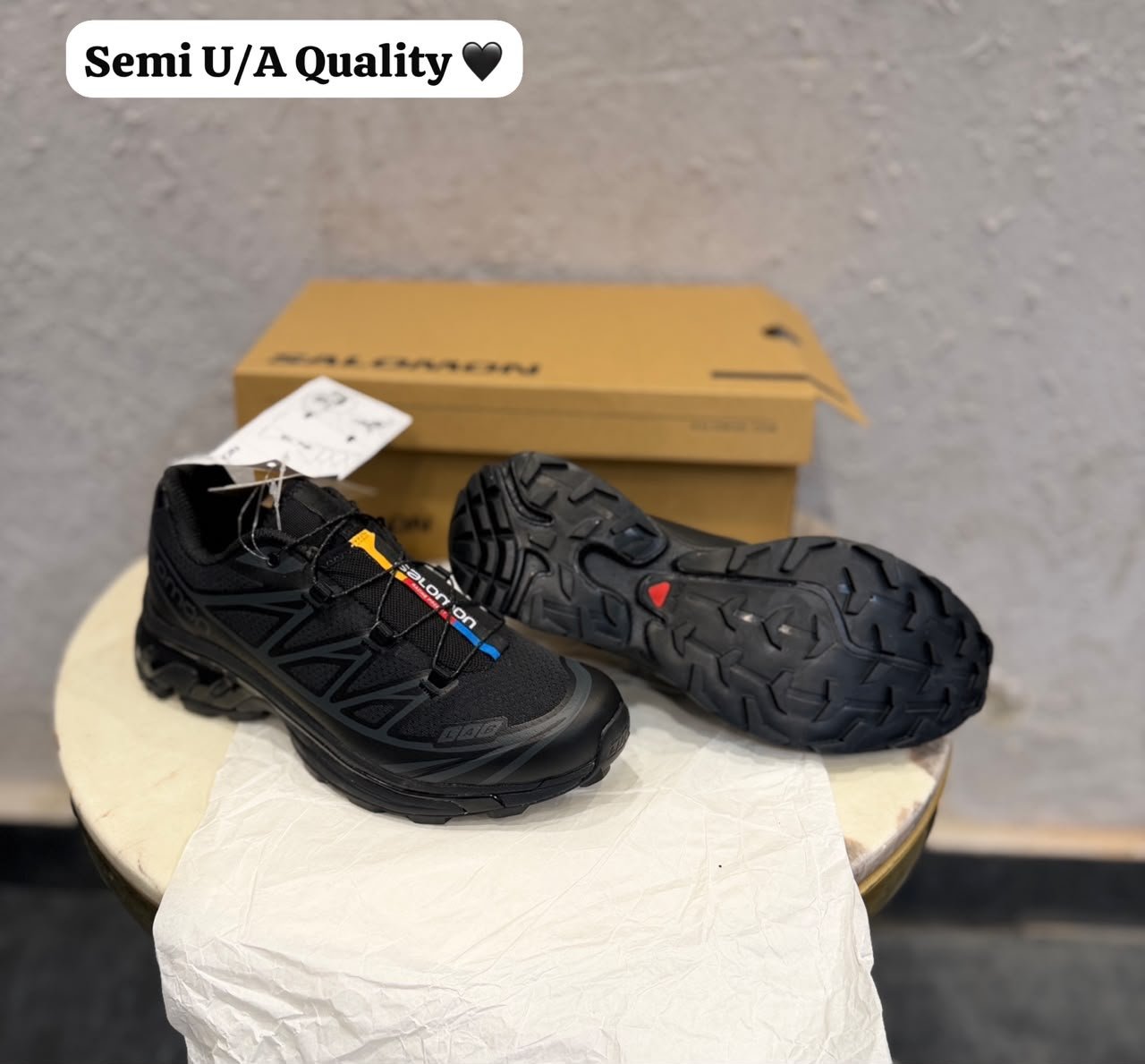 XT LAB Black Grey Trail Sneakers – Premium Quality