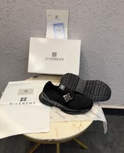 Black Buckle Sneakers – Luxury Street Profile