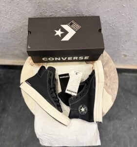 Black Padded Sneakers – Modern Street Profile