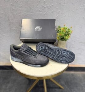 Charcoal Grey Sneakers – Industrial Metalwork Street Style