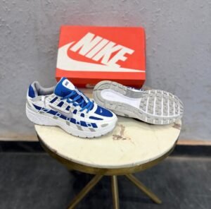 Metallic Royal Blue Sneakers – Retro Runner Style