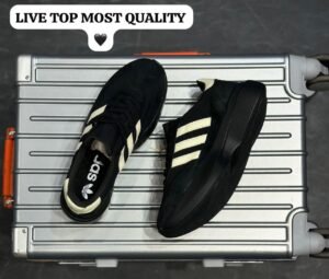 SL72 Pro Black White Sneakers – Retro Runner Style