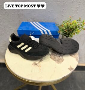 SL72 Pro Black White Sneakers – Retro Runner Style