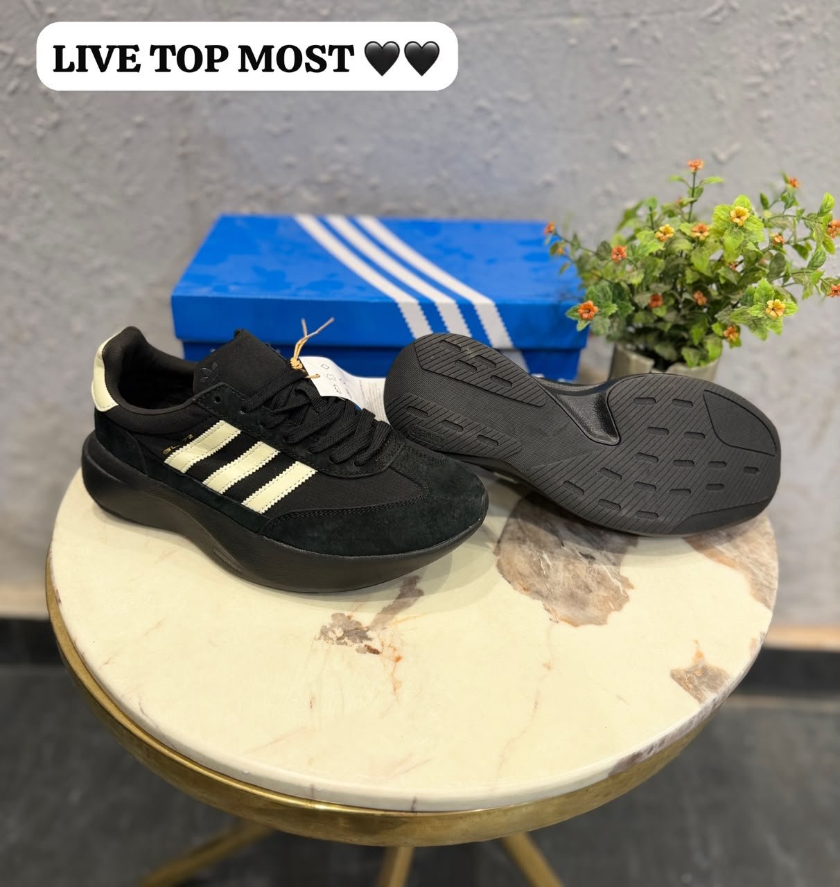 SL72 Pro Black White Sneakers – Retro Runner Style